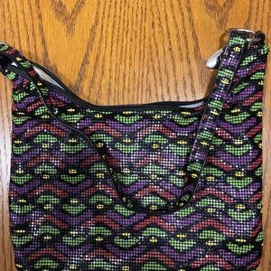 Vintage Whiting & Davis multicolor purse.